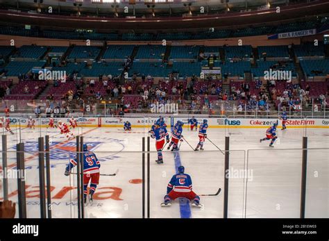 Ice Hockey League Nhl Match Rangers At Msg When You Talk About The