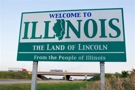 Illinois Welcome Sign Stock Photo Download Image Now Istock