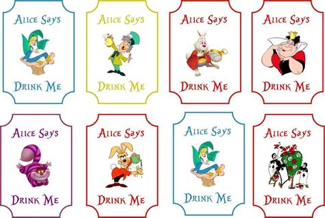 Alice In Wonderland Cartoon Characters Vipdownloadimage