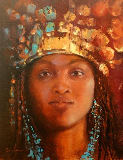 Craig Freeman African Queen Oil Painting Entry September 2011