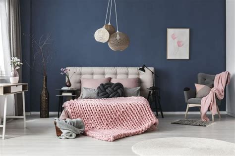 Navy Blue And Pink Bedroom Inspiration Dream Of Home Blue And Pink
