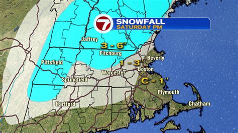 Winter Storm Watch Issued For Parts Of Massachusetts This Weekend