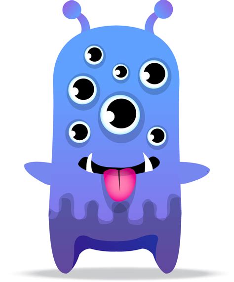 Classdojo Monster 28 Png 830×1 000 Píxeles Маленькие монстры Монстров Рисунки