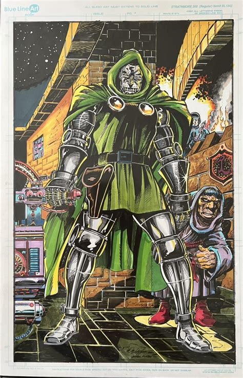 Dr Doom Commission Bob Layton In Gabe Carinos Gabe C Comic Art