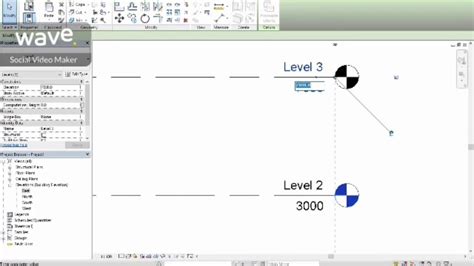 How To Create A Level In Revit Youtube