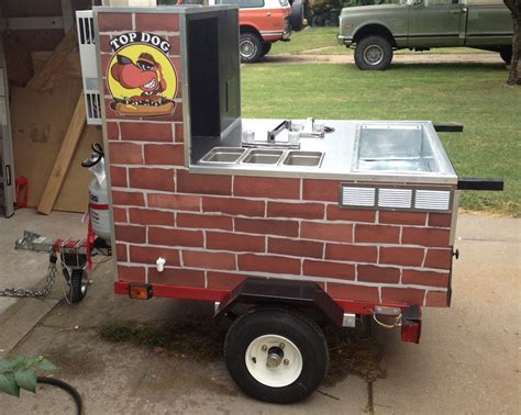 This Ez Built Hot Dog Cart Is Built Like A Brick House Hot Dog Cart