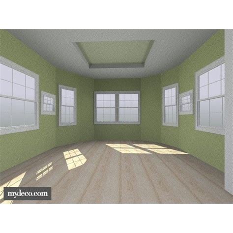 In The Green Room Liked On Polyvore Featuring Rooms Empty Rooms And
