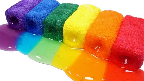 Slime Toy Foam Slime Diy Slime Diy Rainbow Rainbow Colors Vibrant