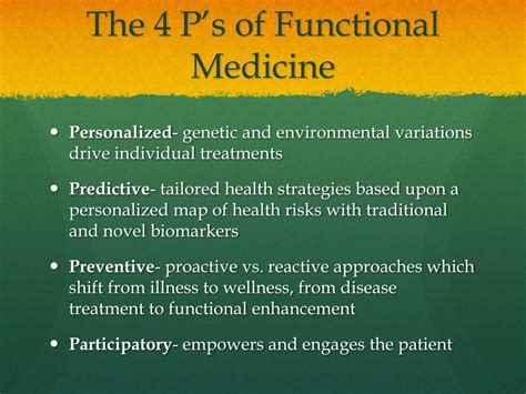 Ppt The Functional Medicine Approach To Patient Care Powerpoint