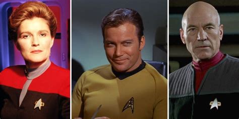 Make It Capn The 15 Best Star Trek Captains Ranked Cbr