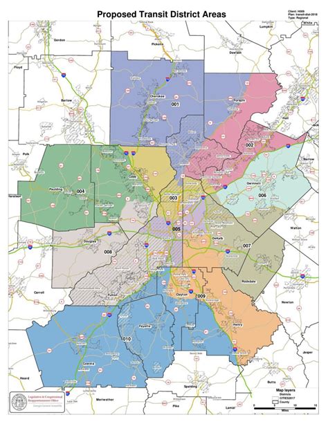 Map Of Atlanta Counties