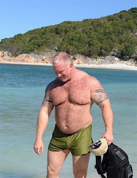 Pin By Gagabowie On Bears Seaside Bear Men Beefy Men