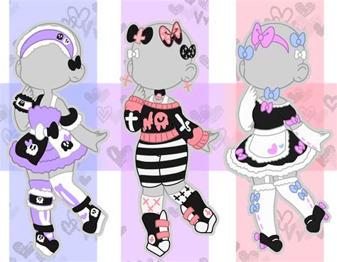 Pastel Goth Outfit Adopts Closed By Horror Star On Deviantart Punk