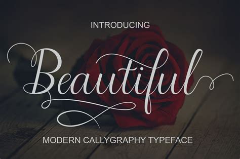 Beautiful Script Font By Saidi Studio · Creative Fabrica Beautiful