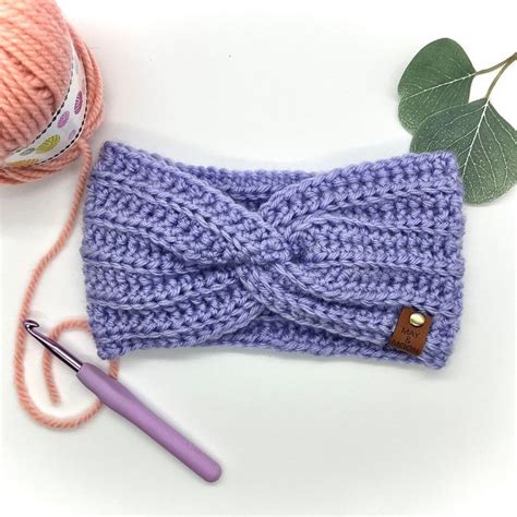 Twisted Winter Headband Crochet Ear Warmer Womens Cold Etsy