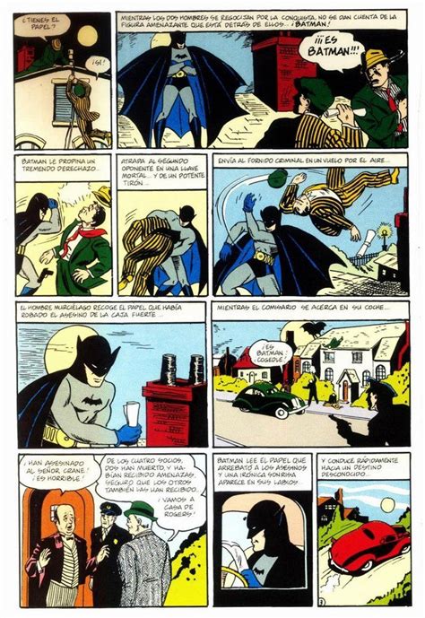 El Primer Comic De Batman Kahoonica