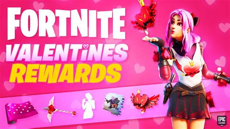 new fortnite valentines update free rewards youtube