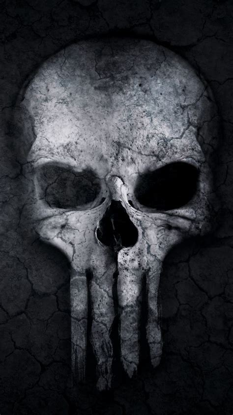 1080x1920 Punisher Skull Artwork Iphone 76s6 Plus Pixel
