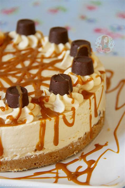 So if you would like to learn how to make cheesecake then just follow this salted caramel cheesecake recipe. No-Bake Caramel Rolo Cheesecake! - Jane's Patisserie