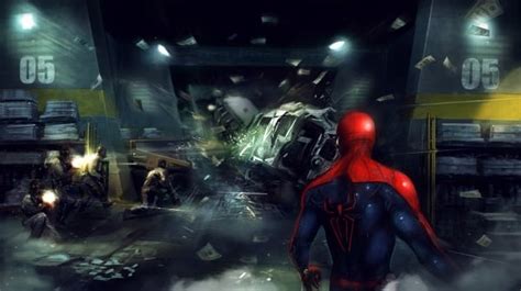 The Amazing Spider Man Concept Art Gematsu