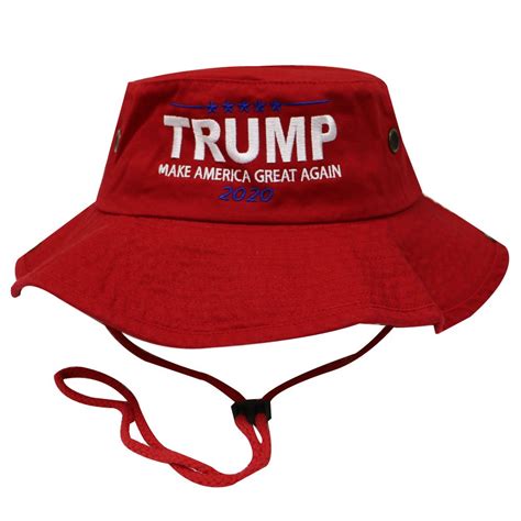 Bd2024 Bold Trump Make America Great Again Bucket Hat Red Trump