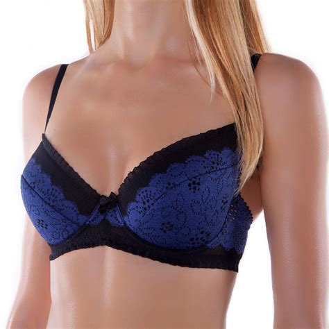 Frugue Bra Sexy Demi Half Cup Padded Underwire Lace Secret Of Goddess