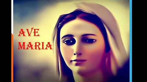 Ave Maria Hail Mary In Latin Marian Catholic Hymn Olmc Childrens