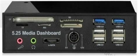 525 Usb 20 And 30 Internal Card Reader Multi Function Media Dashboard