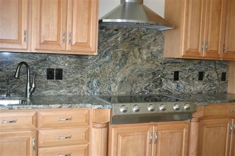 Never a bad reason, save a little dough, because the countertops are going to cost some additional cash. Granite Countertops and Tile Backsplash Ideas - Eclectic ...