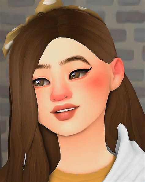 Sprout Nose Preset Melunn On Patreon Sims 4 Body Mods Sims 4