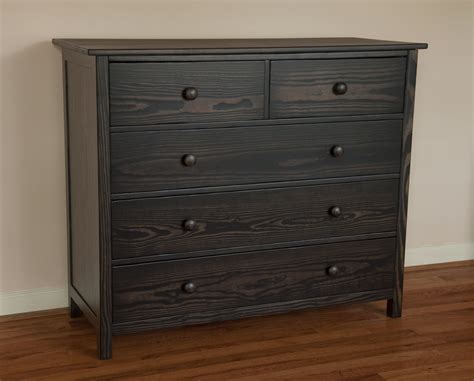 Ebony Wood Stain Pine Dresser With Ebony Stain Diy Pallet Furniture