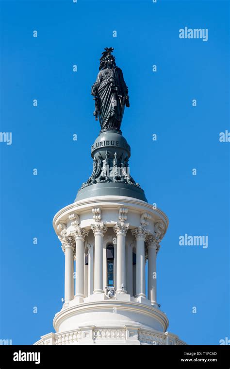 Statue Of Freedom Capitol Building Hi Res Stock Photography And Images
