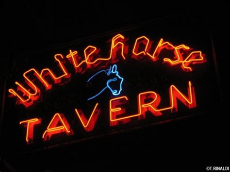 Tracing The History Of The Neon Sign At Nycs White Horse