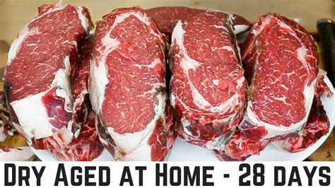 How To Dry Age Beef At Home Days Youtube