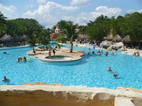 View Of Main Pool From Above Swim Up Bar Ice Cream Area Picture Of