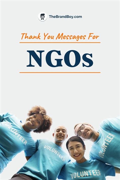 281 Best Appreciation Messages To Ngos That Will Move You Images