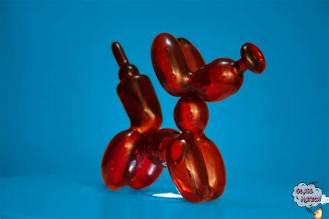 Blitzkriega Glass Pomegranate Ballon Dog Dab Rig Glass Nation