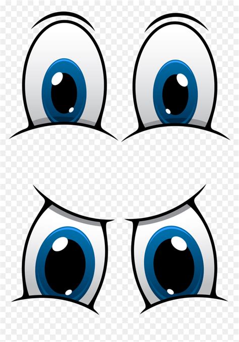Cute Eye Clip Art Png Download Happy Cartoon Eyes Cute Transparent