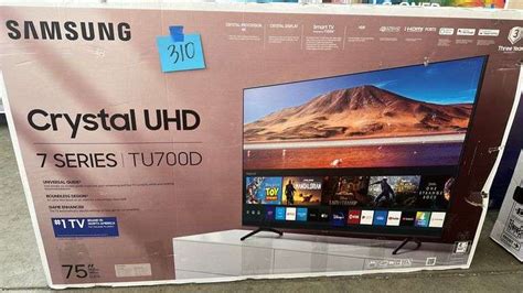 Samsung 75 Crystal Uhd 7 Series Tu700d 4k Smart Tv In Box Earls