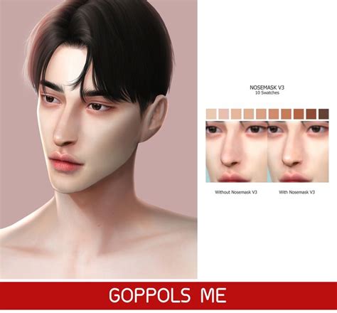 Goppols Me Gpme Nosemask V3 Download Hq Mod Compatible Add Sims