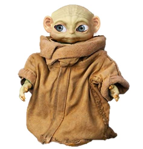 Baby Yoda As A Human Warning Very Cursed Rbabyyoda Baby Yoda