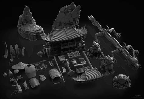 3d Complete Pack Chinese Cgtrader