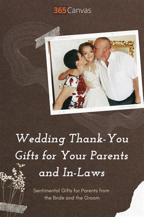 The 28 Sweetest Wedding Thank You Gifts For Parents In Laws 2022