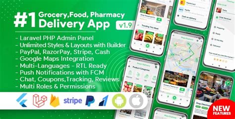 The above cost that mention is only for readymade grocery. Grocery, Food, Pharmacy, Store Delivery Mobile App with ...