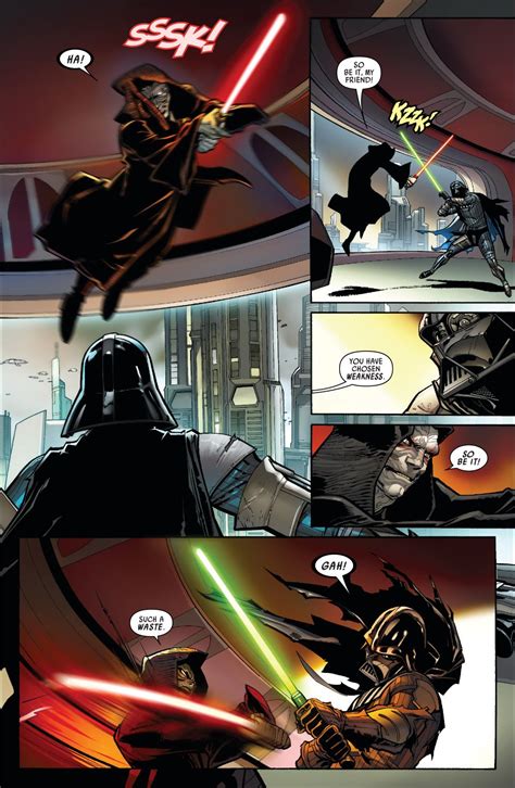 Darth Vader Vs Emperor Palpatine Darth Vader Vol 2 5 Star Wars