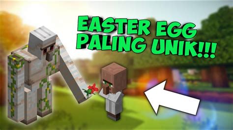 5 Easter Egg Paling Unik Di Minecraft Youtube