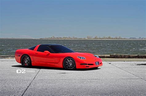 Red C5 Corvette On D2forged Fms05 Wheels Corvetteforum