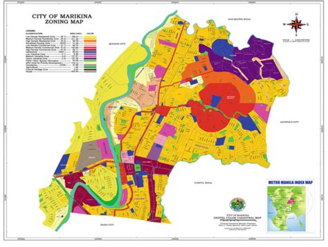 Existing Marikina City Land Use Plan Source Marikina City Development