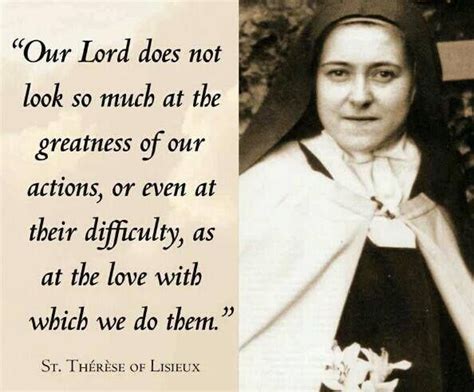 St Therese De Lisieux Quotes Quotesgram