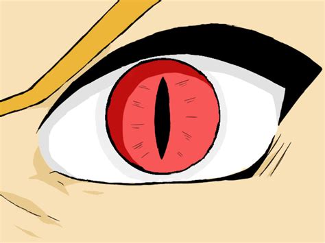 Naruto Nine Tales Eye By Animechubu On Deviantart